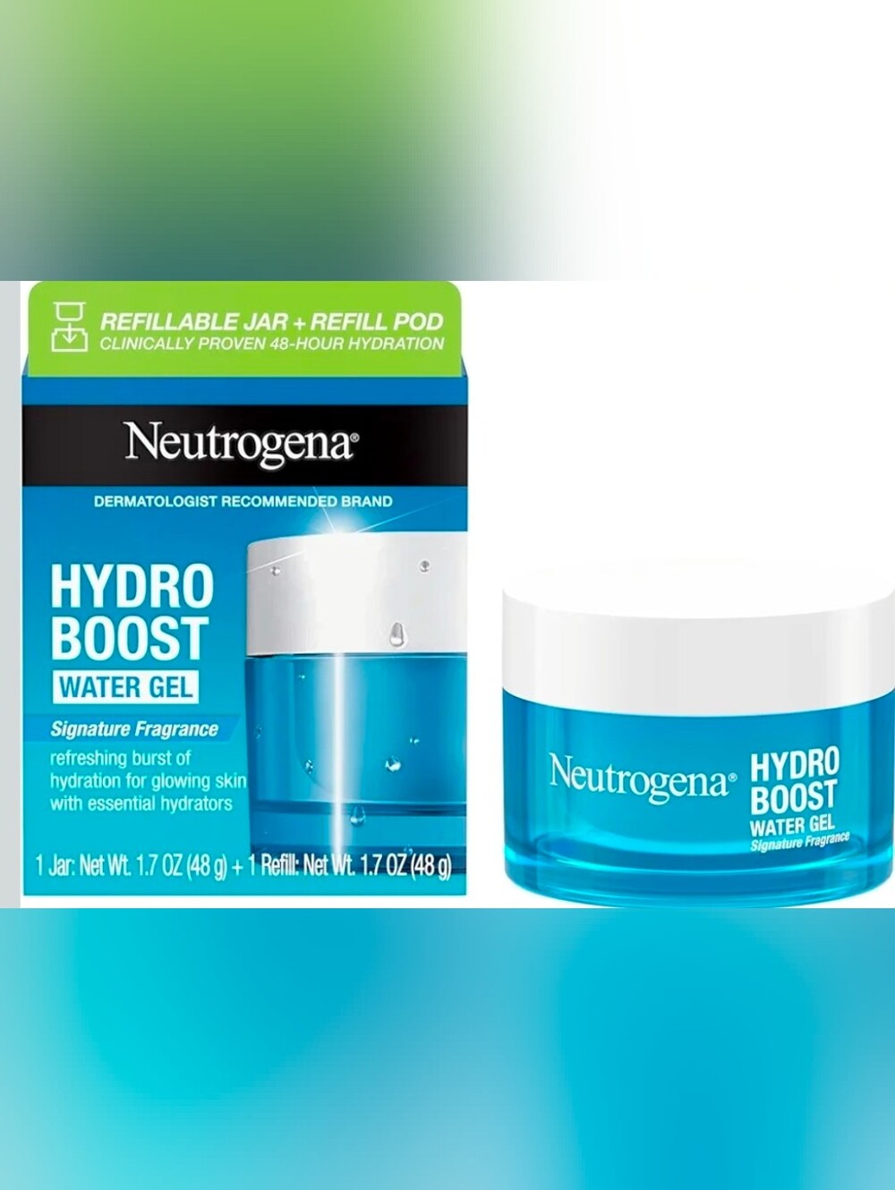 Neutrogena Hydro Boost Water Gel Face Moisturizer Starter Kit